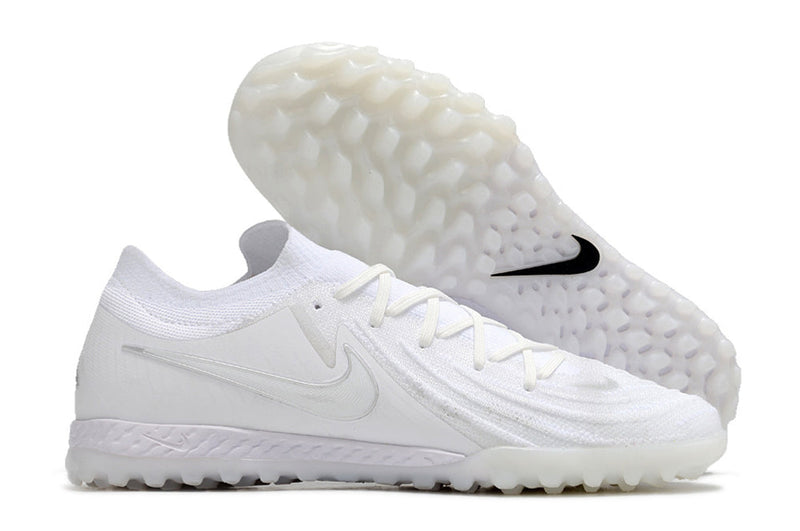 Chuteira Society Nike Phantom GX2 Elite TF White Clear