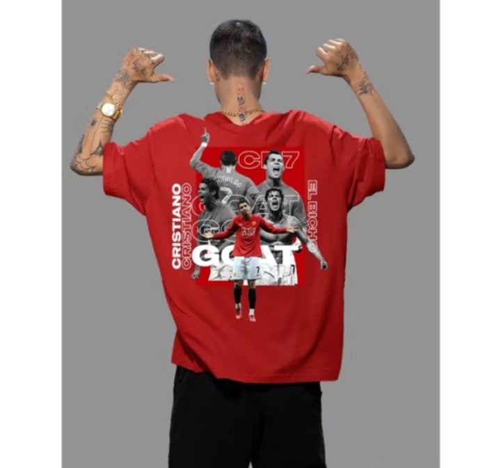 CAMISA PERSONALIZADA CR7 - OVERSIZED