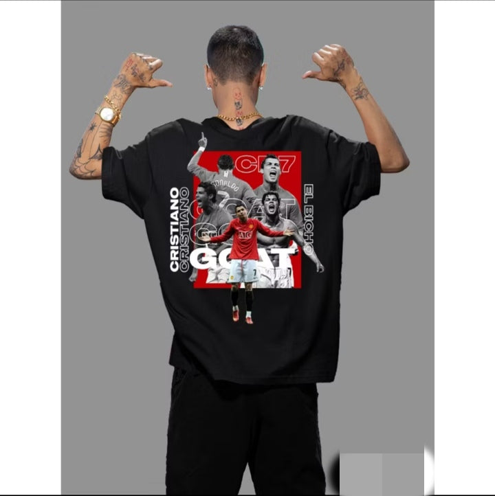 CAMISA PERSONALIZADA CR7 - OVERSIZED