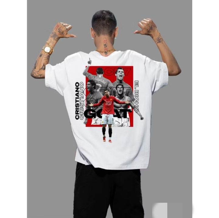 CAMISA PERSONALIZADA CR7 - OVERSIZED