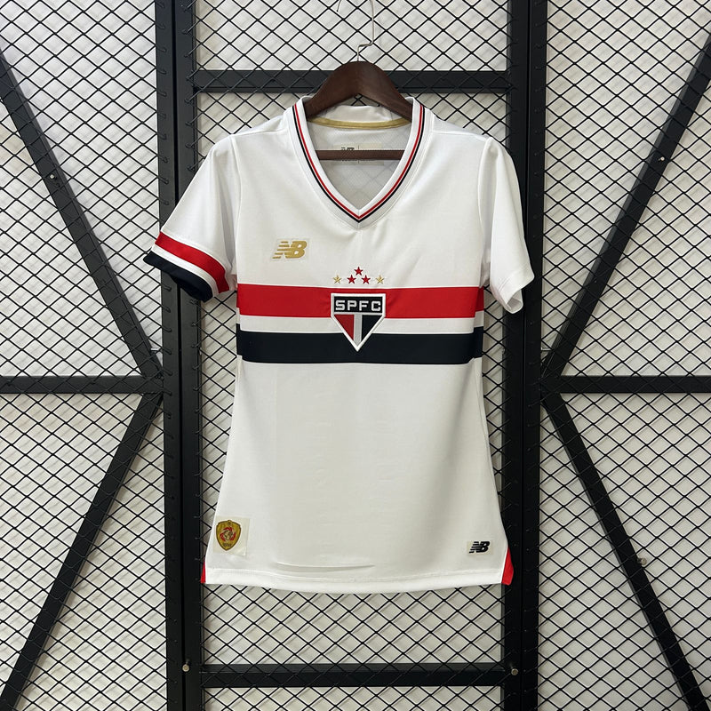 CAMISA FEMININA DO SÃO PAULO 25/26 BRANCO